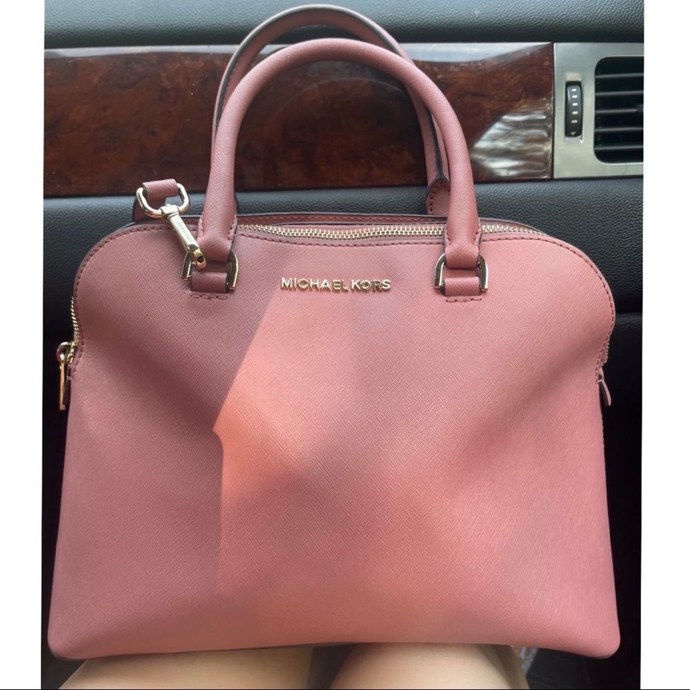 Michael Kors mauve pink medium purse or crossbody